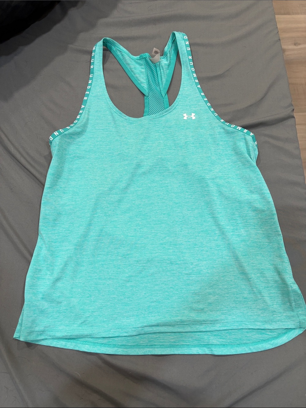Under Armour Teal Racerback Performance Tank Top
